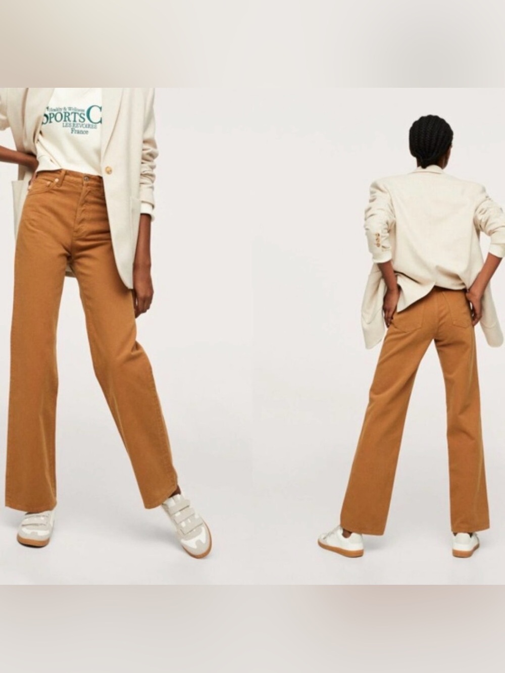 Mango Kaia Wide Leg Denim